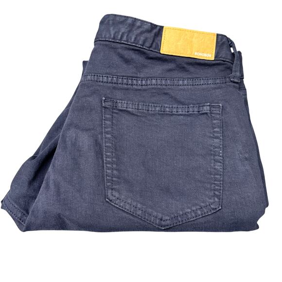 Bonobos Athletic Jeans Mens 35x30 (36x29 ACTUAL) Navy Blue Dark Wash Denim - Picture 1 of 9